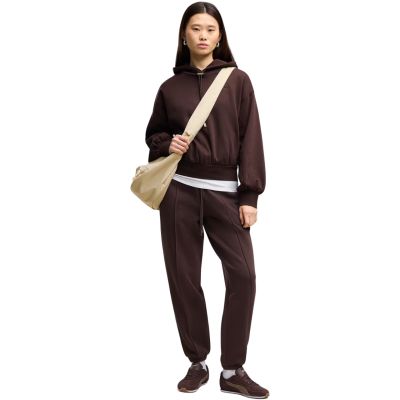 5. Damenhose Puma Her Comfort Pants Fl dunkelbraun 694032 33