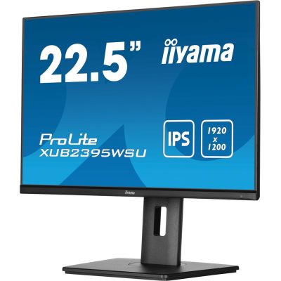 5. iiyama ProLite XUB2395WSU-B5 Computermonitor 57,1 cm (22,5") 1920 x 1200 px WUXGA LCD Schwarz