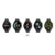 4. GIEWONT Vertex SmartCall GW450-1 Carbon/Carbon Silicone Smartwatch