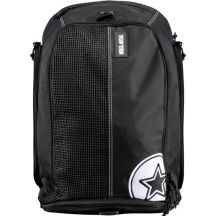 TOP TEN "BE4" Rucksack, schwarz und rot, 57 cm x 44 cm x 33 cm