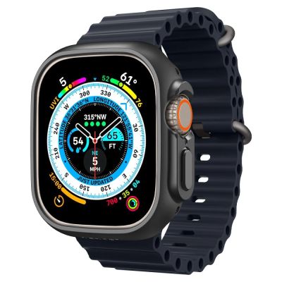 19. Spigen Thin Fit Gehäuse für Apple Watch Ultra (49 mm) – Schwarz