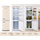 6. Ravanson LKK-315RC Retro-Kühlschrank 597 mm x 707 mm x 1943 mm | 315 l | No Frost | Energieeffizienzklasse E | Creme