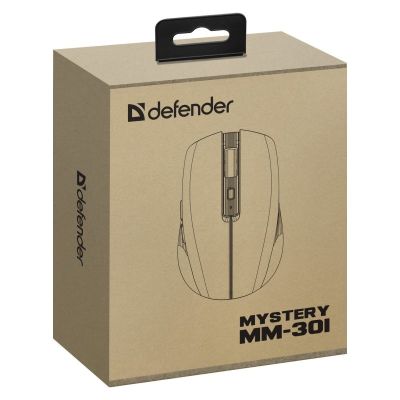 5. DEFENDER MYSTERY MOUSE MM-301 RF+BT LILA 1600dpi 6P
