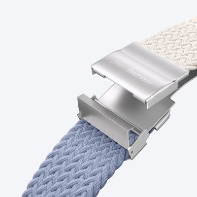 5. 2er-Set AmazingThing Blend Band für Apple Watch 45/46/49 mm – Space Blue/Stellar