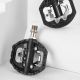 7. Rockbros M108 Nylon Half-Lock Doppelseitige Fahrradpedale - Schwarz