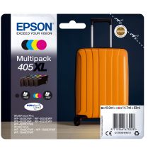 Epson 405XL DURABrite Ultra Tintenpatrone, 1 Stück, Original, hohe (XL) Reichweite, Schwarz, Cyan, Magenta, Gelb
