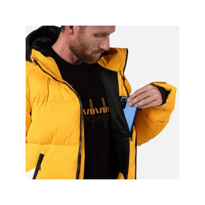 6. ROSSIGNOL Daille Daunenjacke Herrenjacke Gelb