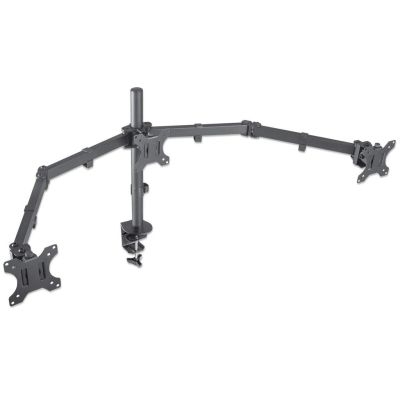 2. Manhattan 461658 Monitorhalterung/Ständer 68,6 cm (27") Schreibtisch Schwarz