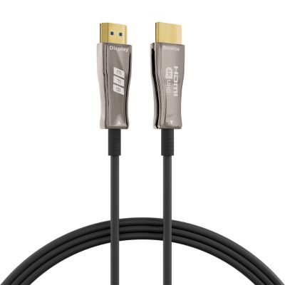 5. EFB Elektronik HDMI-20-00008 HDMI-Kabel 20 m HDMI Typ A (Standard) Schwarz, Edelstahl