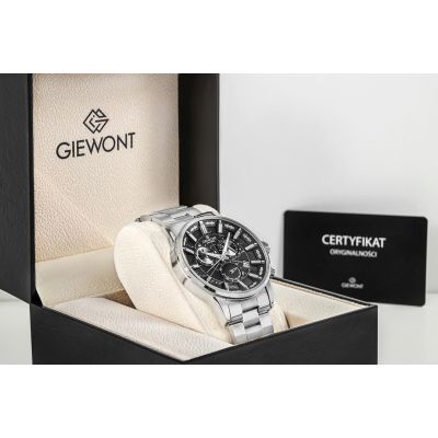 7. Giewont Chronograph Saphir Silber Herrenuhr GW4580-B2