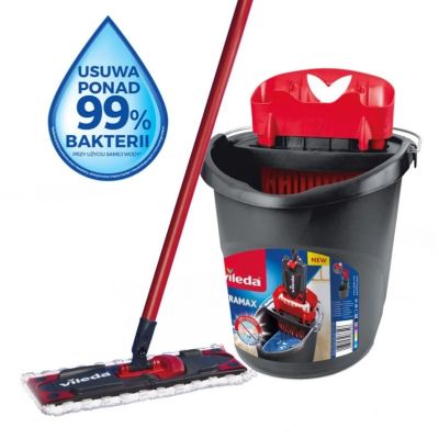 5. Vileda Ultramax BOX (Mopp + Eimer)