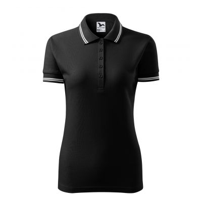 3. Adler Urban W MLI-22001 schwarzes Poloshirt