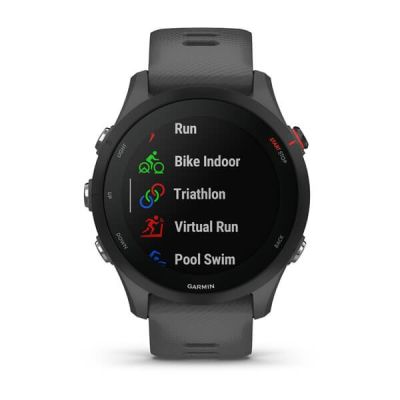 13. Garmin Forerunner 255 Schiefergraue Uhr
