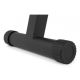 4. ZIPRO PLANK Power/Basic Stand Gym, Heimtrainer Schwarz