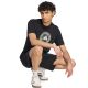 6. adidas Herren-T-Shirt mit Camo-Kreis-Grafik, schwarz, KC7165