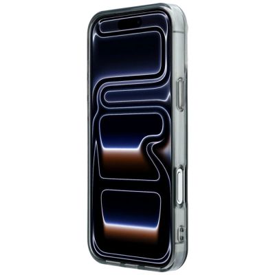 5. Mercedes AMG IML Transparent Bicolor Block MagSafe Hülle für iPhone 18 Pro Max / 17 Pro Max – Schwarz und Grau