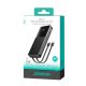 7. Joyroom JR-PBF19 22,5 W 10000 mAh Powerbank mit zwei integrierten Kabeln – Schwarz