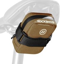 Rockbros Fahrradsatteltasche braun 0,35 l