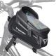 9. Wozinsky Fahrrad-Rahmentasche mit Handyhülle 1,7 l Schwarz (WBB28BK)