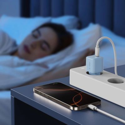 6. Tech-Protect NCM25 USB-C PD 25W Wandladegerät - Blau