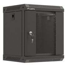 Lanberg WF11-3306-10B 6U Rack-Wandschrank Schwarz