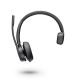 4. POLY Voyager 4310 Microsoft Teams-zertifiziertes USB-A-Headset + BT700-Adapter