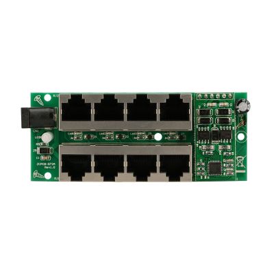 6. Extralink Gigabit PoE Injector 4 Port Active, 4 Gigabit 802.3at/af Ports, Modus A