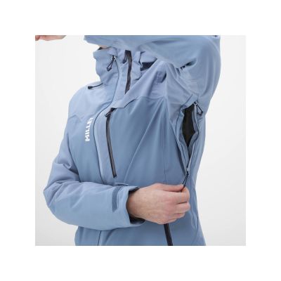 3. MILLET W Snowbasin Jkt Blaue Jacke