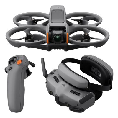 2. DJI Avata 2 Fly More Combo (1 Akku) – 4 Umdrehungen. Quadcopter, 12 MP, 3840 x 2880 px, 2150 mAh, Schwarz