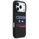 4. BMW M Silikonhülle mit horizontaler Linie und MagSafe-Funktion für iPhone 17 Pro – Schwarz