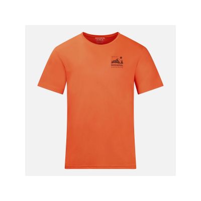 6. ROSSIGNOL M Grafik-Aktiv-T-Shirt Orange Herren-T-Shirt