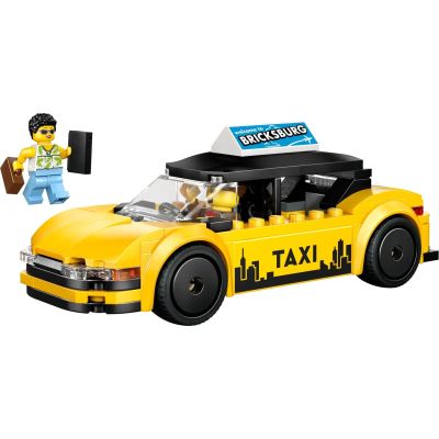 3. LEGO City 60487 Gelbes Taxi