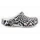 6. Crocs Classic Warped Checker Clog 211007-103 Flip-Flops