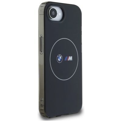 4. BMW IML Metal White Circle MagSafe iPhone 16e Hülle - Schwarz