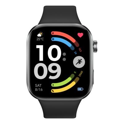3. Xiaomi Redmi Watch 6 | Smartwatch | GPS (Satellit) | AMOLED | 2,07 Zoll | Wasserdicht | Obsidianschwarz