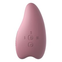 Momcozy A1 Wärmendes und vibrierendes Stillmassagegerät, Rosa
