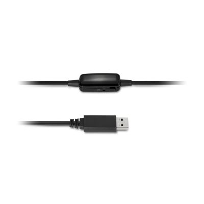 9. Kensington K33065WW Kopfhörer/Headset mit Kabel und Kopfbügel, USB Typ-A, Schwarz, für Büro/Callcenter