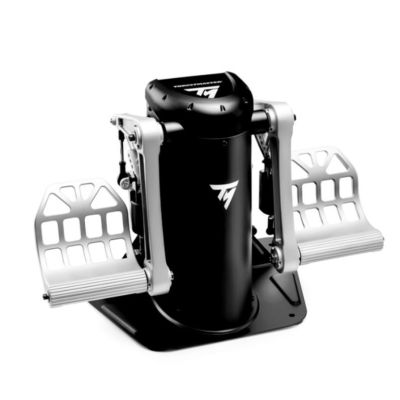 Thrustmaster TPR Rudder Schwarz, Silber USB Flugsimulation Analog PC