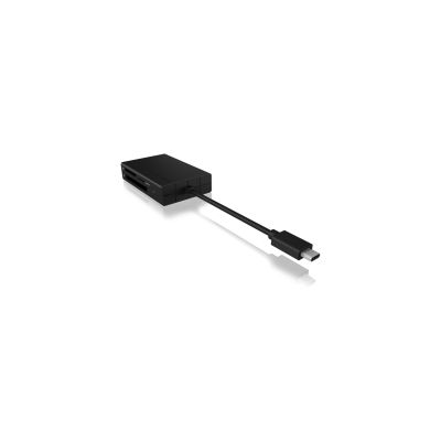3. ICY BOX IB-CR401-C3 Kartenleser USB 3.2 Gen 1 (3.1 Gen 1) Typ-C Schwarz