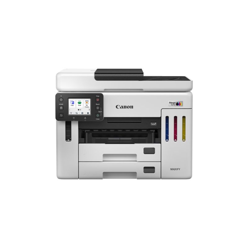 49. Canon MAXIFY GX 7150 Drucker, Tintenstrahl, Farbdruck, 600 x 1200 dpi, A4, Direktdruck, Weiß