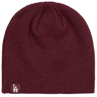 New Era Skully Los Angeles Dodgers Mütze 60691106 Bordeaux One size