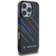 4. BMW Motorsport IML Random Stripes Hülle für iPhone 16 Pro - Schwarz