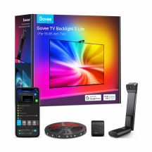 Govee H6099 TV-Hintergrundbeleuchtung 3 Lite | LED-Hintergrundbeleuchtung | für 75-85 Zoll Fernseher, RGBICW, Wi-Fi + Bluetooth