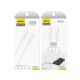 3. Dudao L4C USB-C / USB-C-Kabel 30W 2m - Weiß