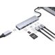 3. Conceptronic DONN28G Dockingstation, kabelgebunden, USB 3.2 Gen 1 (3.1 Gen 1), Typ-C, Grau