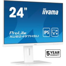 Iiyama TFT XUB2497HSU IPS 24'' HDMI/DP/2xUSB/hoev/weiß - Flachbildschirm - 60,5 cm