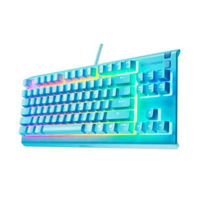 3. SteelSeries Apex 3 TKL US Tastatur, Aqua
