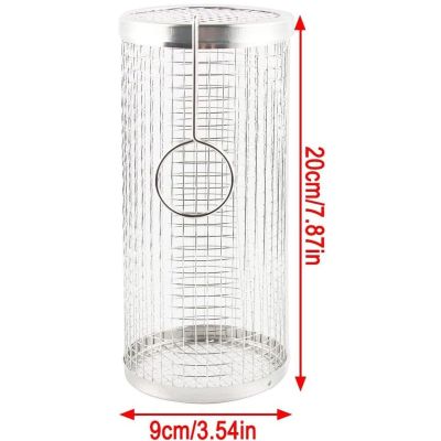 22. Gemüsegrillkorb 9x9x20cm