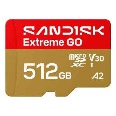Sandisk Extreme Go microSD UHS-I 512GB microSD 240MB/s(R) / 160MB/s(W)