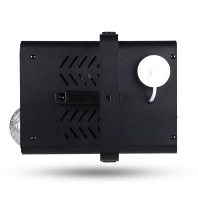 5. LIGHT4ME FOG 600W LED-Kugel - Nebelmaschine, hintergrundbeleuchteter Raucheffekt/Diskokugel, drahtlose Fernbedienung